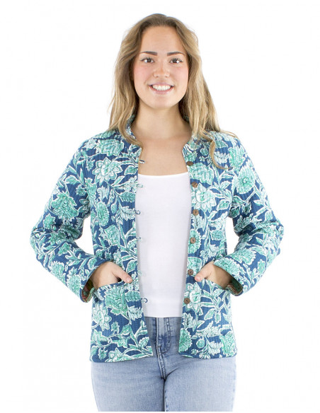 Original boho reversible cotton jacket