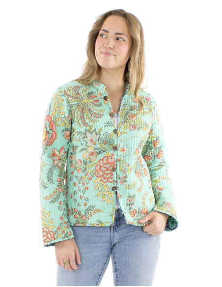 Original boho reversible cotton jacket