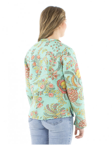 Original boho reversible cotton jacket