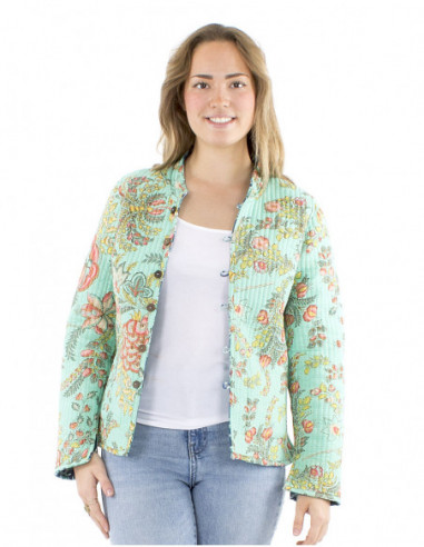 Original boho reversible cotton jacket