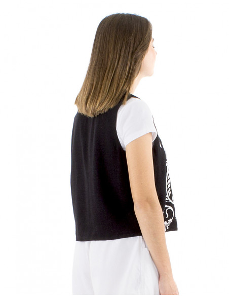 Sleeveless vest gypsie inspiration