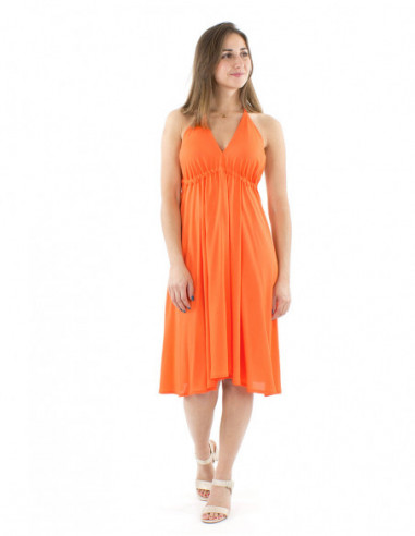 Short Marylin dress backless and laces