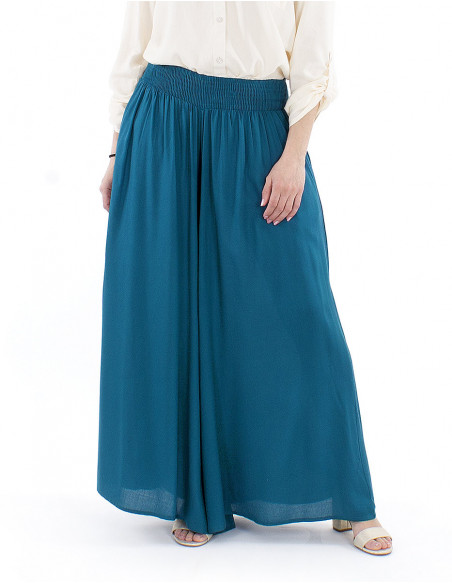 Pantalon extra large uni confortable