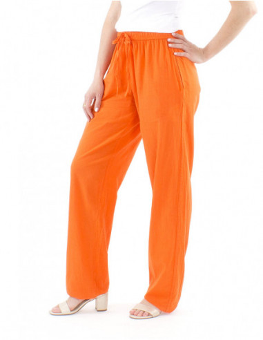 Plain cotton pant