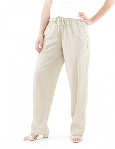 Plain cotton pant