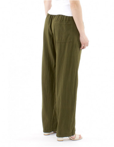 Pantalon bohème chic 100% coton