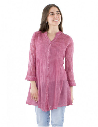 Tunique bohème effet tie and dye