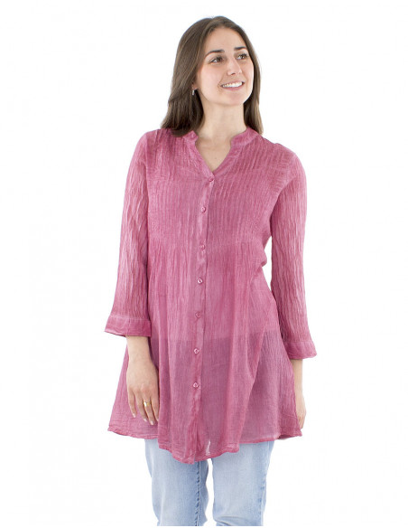 Tunique bohème effet tie and dye