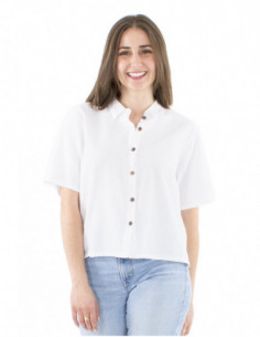 Large short cotton blouse 2
