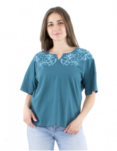 T-shirt confortable motif bohème