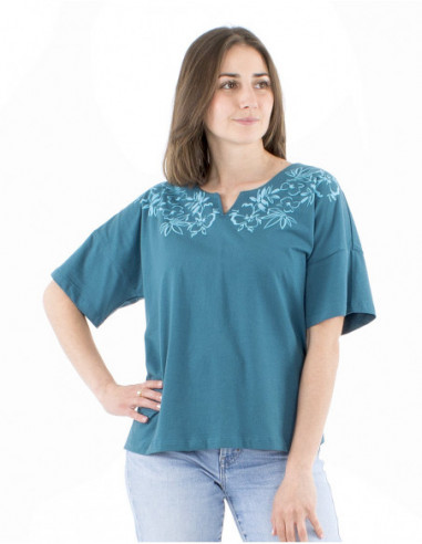 Large comfy top with boho print