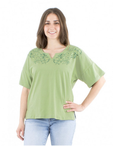 Large comfy top with boho print