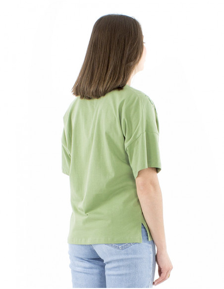 T-shirt confortable motif bohème