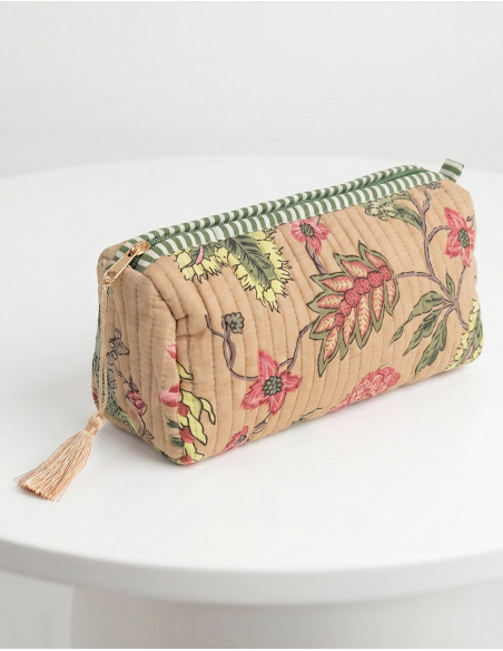 Quilted cotton kit with boho print