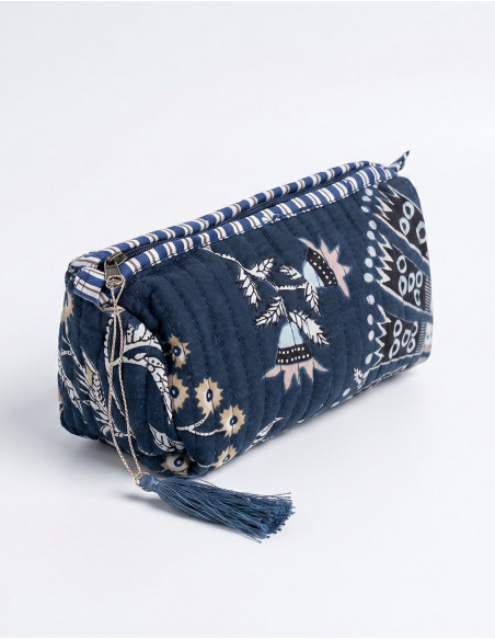 Pochette bohème coton matelassé