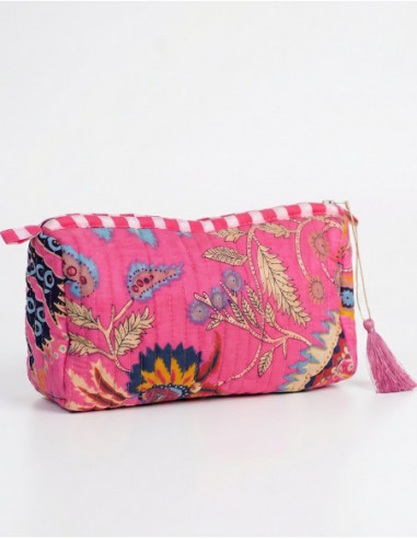 Quilted cotton kit with boho print