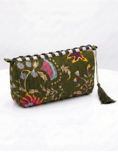 Quilted cotton kit with boho print