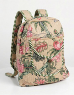 Quilted cotton backpack... 2