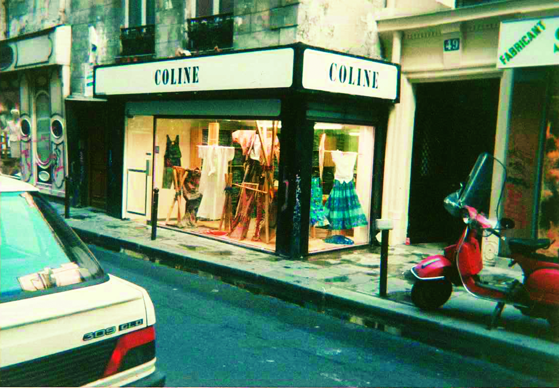 Magasin Coline dans les années 1980